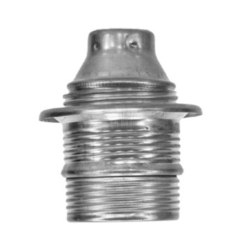 Oprawka E27 ON-20 metalowa z kołnierzem