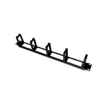 Organizator kabli 1U 19" 5 plastik. uchwytów PK009