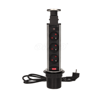 ORNO inox Gn. wysuwane z blatu 3x230V AE-1348