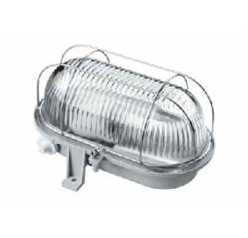 OVAL 100W E27 IP44 klosz przezr. 100178 LENA