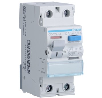P302 40A 30mA AC wył.r-pr. CDC240J 1F HAGER