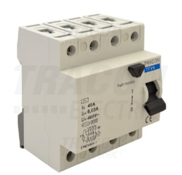P304 25A 30mA AC wył.r-pr. TRACON TFV4-25030