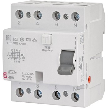 P304 40A 30mA A wył.r-pr. ETI EFI-P4 A 40/0,03