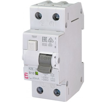 P312 B10A 30mA A wył.r-p. ETI KZS-2M A B10/0,03