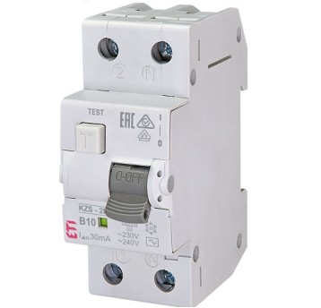 P312 B10A 30mA AC wył.r-p. ETI KZS-2M AC B10/0,03