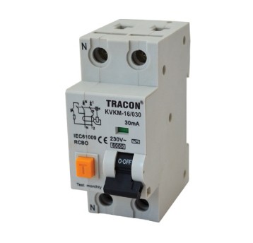 P312 B16A 30mA AC wył.r-p. TRACON KVKMB-16/030