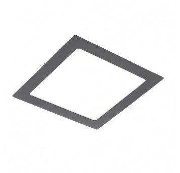 Panel LED czarny kwadrat p/t 19W NW MATIS 326783
