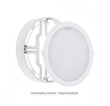 Panel LED okrągły 18W WW ALGINE 2w1 SPECT 588646