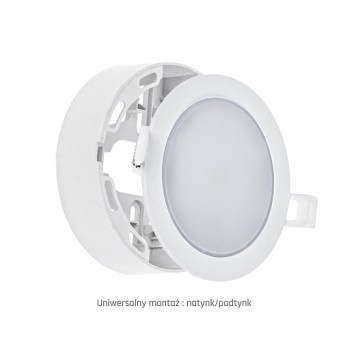 Panel LED okrągły 6W NW ALGINE 2w1 SPECT 139472