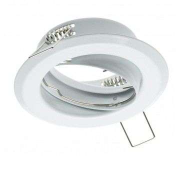 PARMA III okrągła uchylna biała MR16 GTV 387517