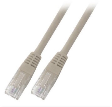 Patchcord UTP kat.5e 0,5m szar SecurityNET 105857