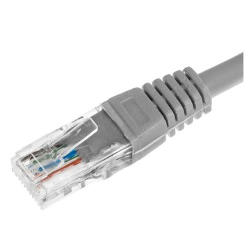 Patchcord UTP kat.6 0,25m szary EAGLE NET 1301/G