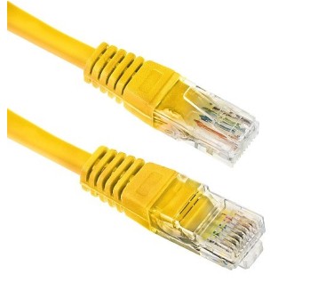 Patchcord UTP kat.6 0,25m żółty EAGLE NET 1301/Y