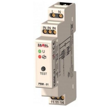 PBM-01 Przekaźnik bistabilny TH35 230VAC 16A ZAMEL
