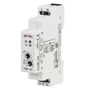 PCM-02 Przekaźnik czasowy TH35 230V AC ZAMEL