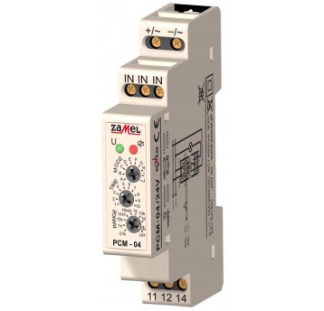 PCM-04 Przekaźnik czasowy TH35 230V AC ZAMEL