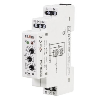 PCM-04 Przekaźnik czasowy TH35 230V AC ZAMEL