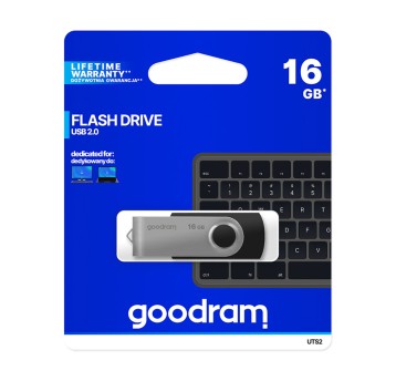 Pendrive 16GB GOODRAM USB 2.0 Twister czarny