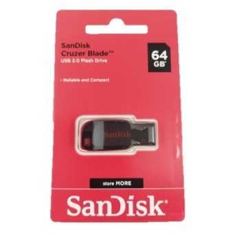 Pendrive 64GB SANDISK USB 2.0 Cruzer Blade 097318