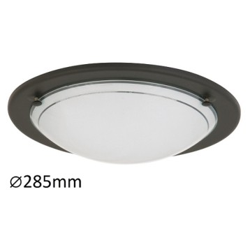Plafon czarny 1xE27 UFO fi285 RABALUX 5103