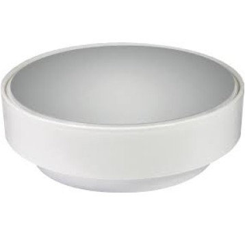 Plafon E27 IP44 DIONE biały kl.mleczny PAWBOL