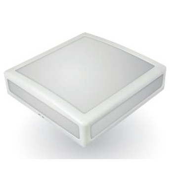 Plafon E27 IP44 ERIS biały kl.mleczny PAWBOL