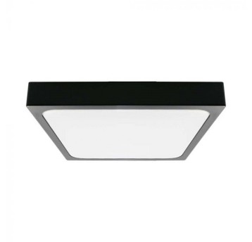Plafon LED IP44 18W NW kwadrat czarny V-TAC