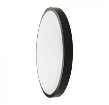 Plafon LED IP44 18W NW okrągły czarny V-TAC