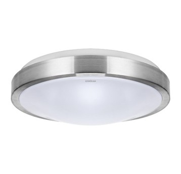 Plafon LED IP44 24W NW ALEX LED C srebrny STRUHM