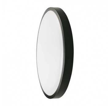 Plafon LED IP44 24W NW okrągły cz. ramka V-TAC