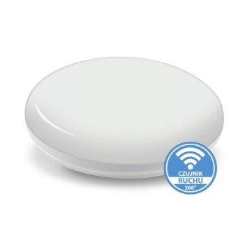 Plafon LED RCR IP54 9W NW SUN PL-SUN/LED/9W/CR