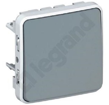 PLEXO55 IP55 szary Przycisk moduł 069540 LEGRAND