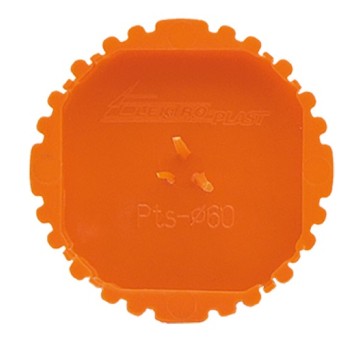 Pokrywka pomarańczowa Pts60 (50szt) EP-Op 13.16
