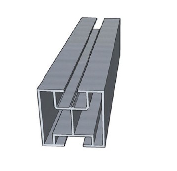 Profil aluminiowy 2220mm srebrny K-01-2220