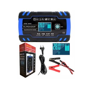 Prostownik EUROCAMP E6148 12V 8A, 24V 4A URZ4046