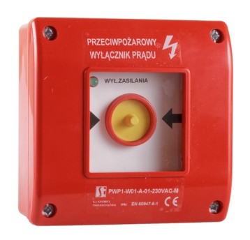 Przeciwpoż. wył.prądu n/t PWP1-W01-A-11-2LED7 SPAM
