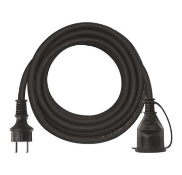 Przedł. 1gn+uz 5m GUMA czar 3x1,5 PSK-105G-1,5 EL