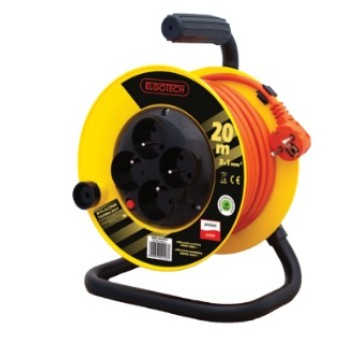 Przedł.bębn. 15m 4gn OWY 3x1,5 PZB1-40-15Y ELGOTEC