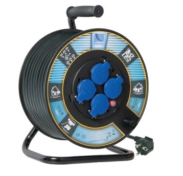 Przedł.bębn. GUMA 50m 4gn OW 3x1,5 300G-50 PAWBOL