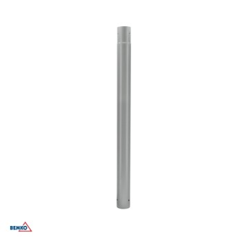 Przedłużka do słupa składanego SSO 1m szara BEMKO
