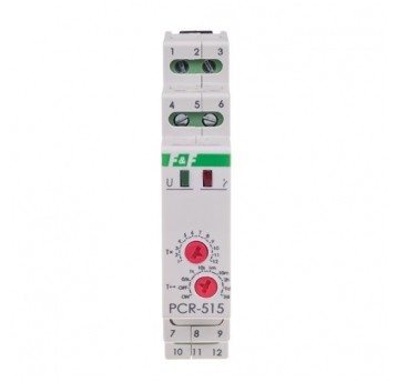 Przekaźnik czasowy PCR-515 DUO 24V/230V F&F