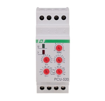 Przekaźnik czasowy PCU-520 230V AC F&F