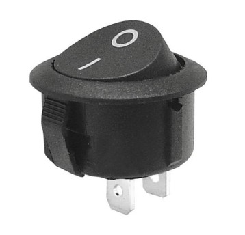 Przełącznik kołyskowy okr. czarny R5 0-1 LX3049C
