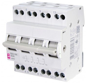 Przełącznik moduł. I-0-II 40A SSQ 440 ETI 930907