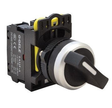 Przełącznik pokrętny zwykły IP65 NYK3-S21BK TRACON