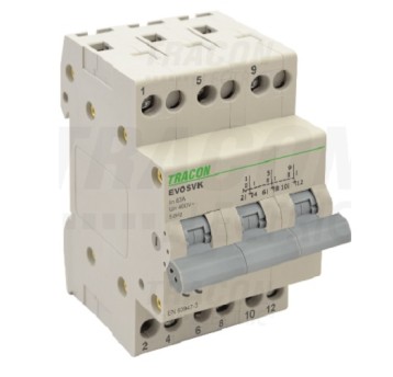 Przełącznik wyboru zasilania EVOSVK SVK3-63 TRACON