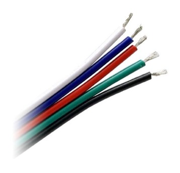 Przewód do taśm RGBW 5x0,35mm2 (25mb) ADVITI