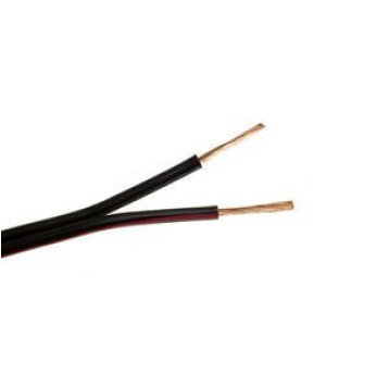 Przewód SMYp 2x0,35 czarny z paskiem EK