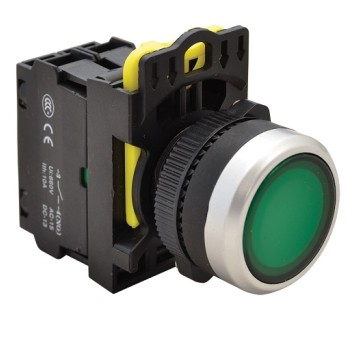 Przycisk z podświetleniem, zielony NYG3-LG TRACON