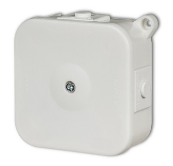 Puszka biała IP44 PHS-1 z wkładem KARLIK (PO-75)